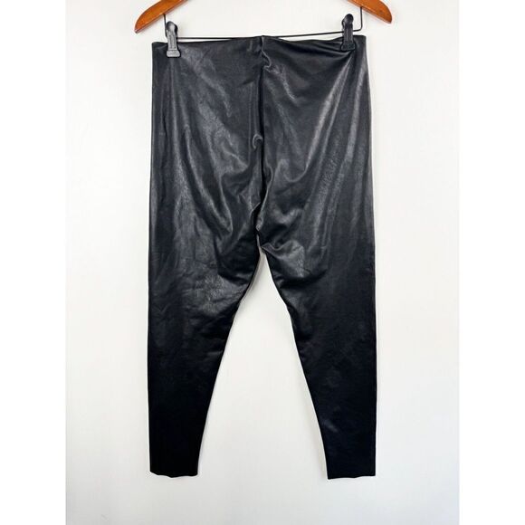 Commando Perfect Control Faux Leather Legging Size XL Petite Black - Picture 5 of 5